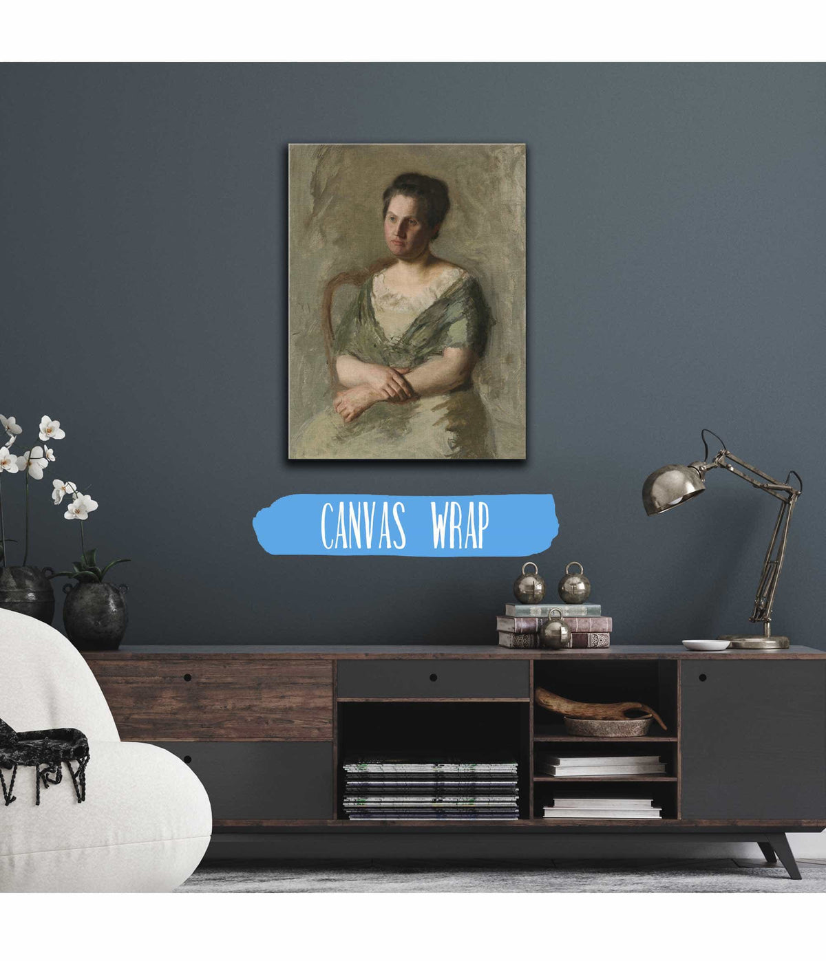 Mrs William Shaw Ward by Thomas Eakins