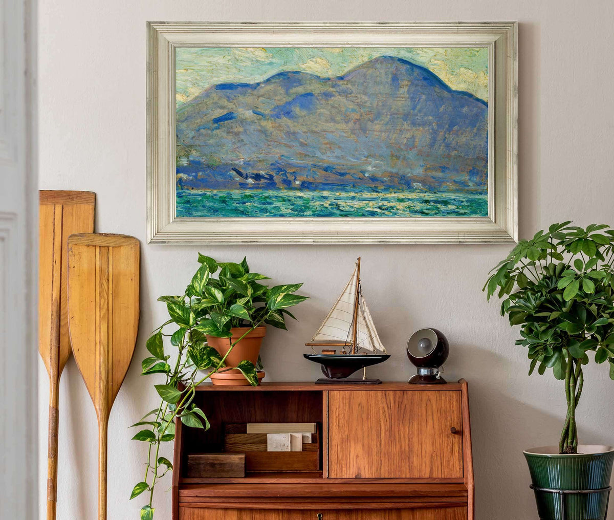 Mt Beacon At Newburgh by Childe Hassam