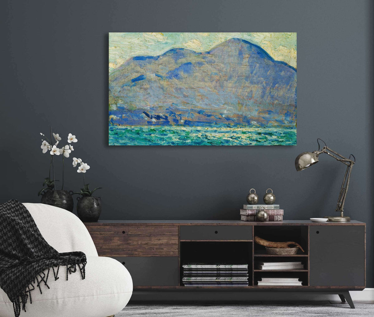 Mt Beacon At Newburgh by Childe Hassam