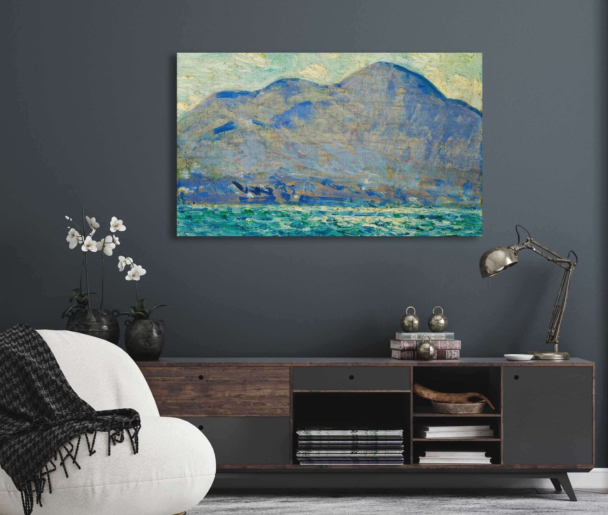 Mt Beacon At Newburgh by Childe Hassam