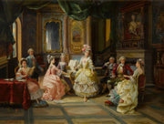 Music In The Parlor by Cesare Auguste Detti