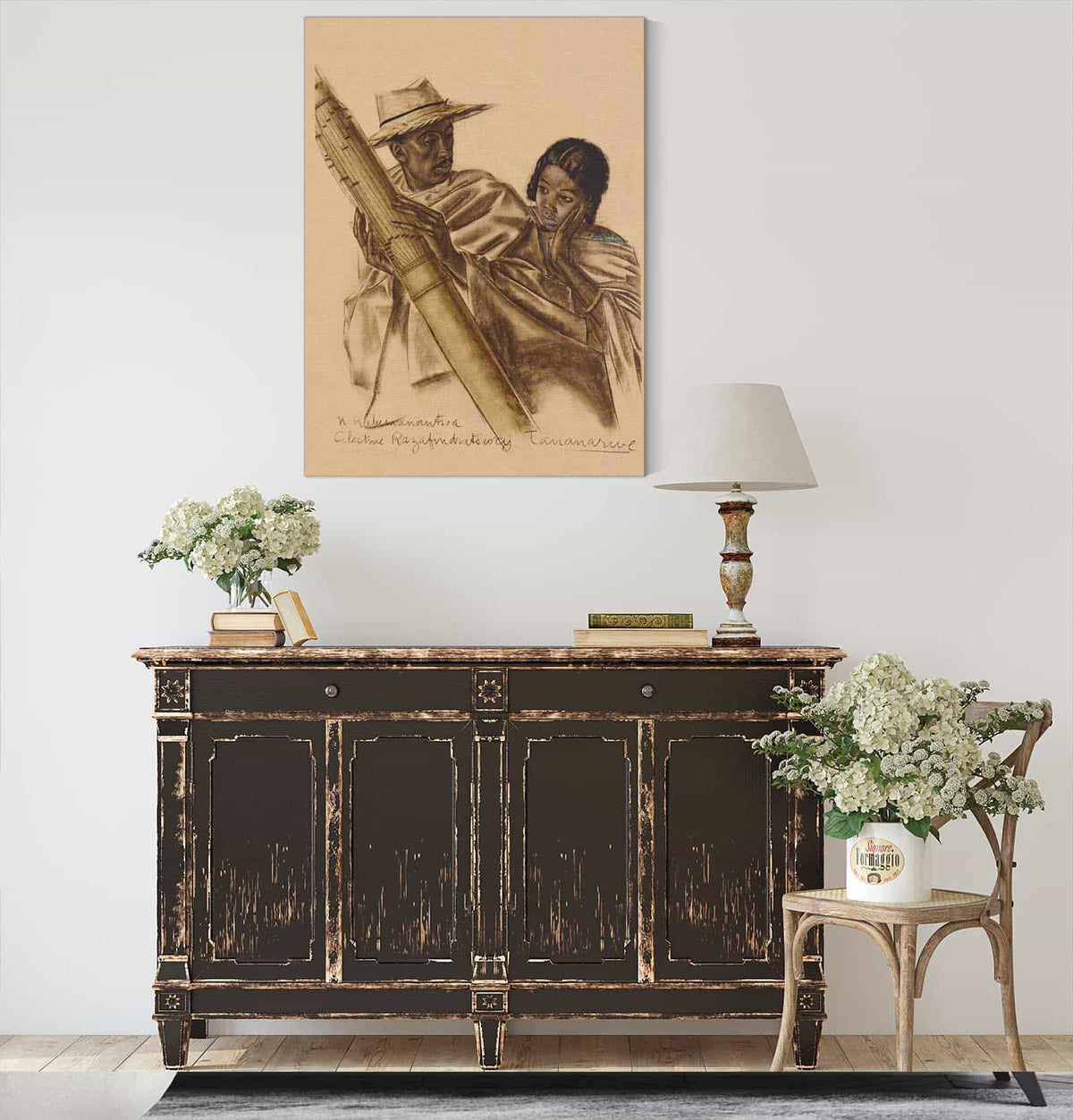 Musicians Malgaches Tananarive by Alexander Evgenievich Yakovlev