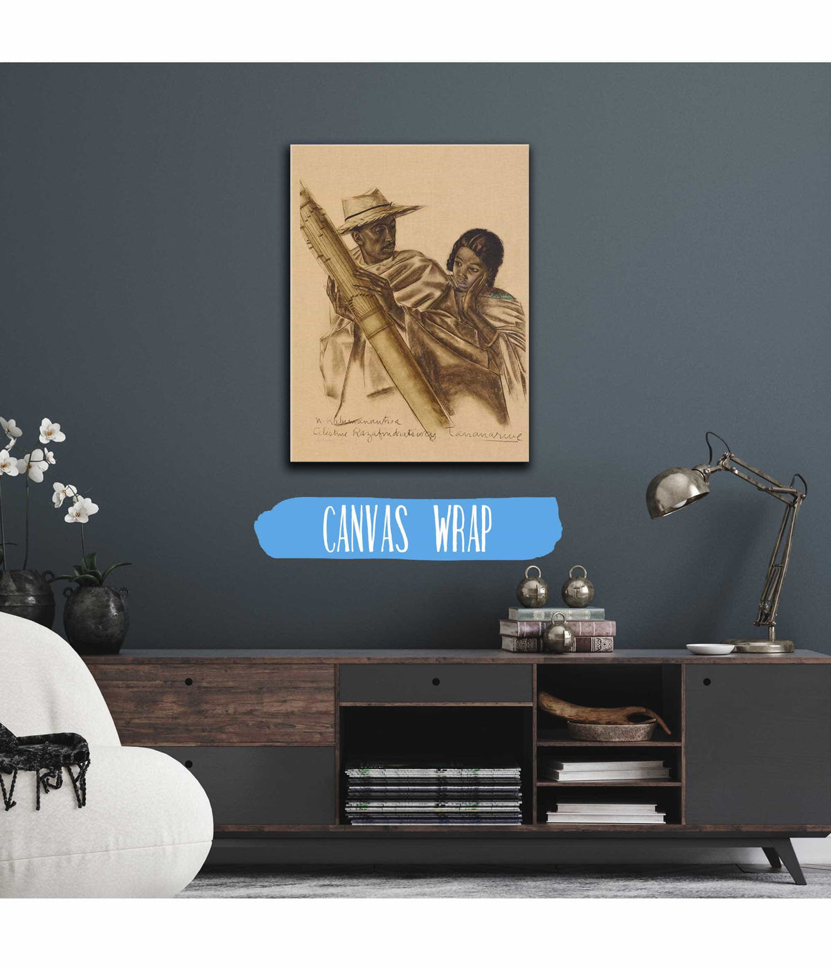 Musicians Malgaches Tananarive by Alexander Evgenievich Yakovlev