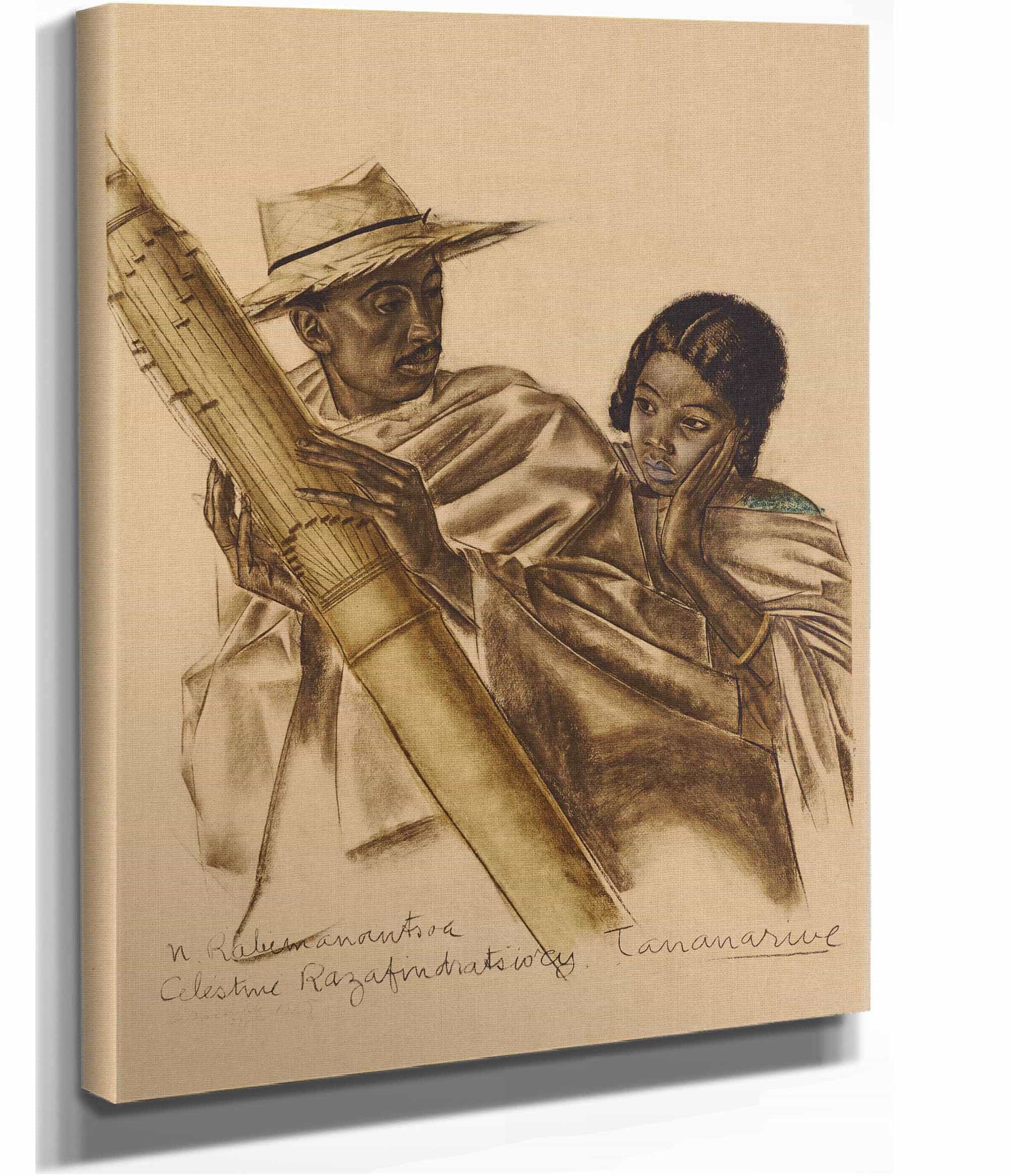 Musicians Malgaches Tananarive by Alexander Evgenievich Yakovlev
