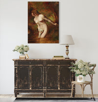 Musidora The Bather At The Doubtful Breeze Alarmed by William Etty