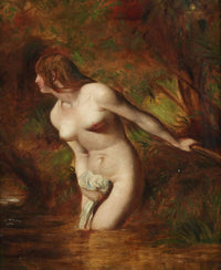 Musidora The Bather At The Doubtful Breeze Alarmed by William Etty