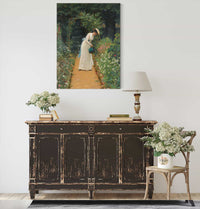 My Ladys Garden by Edmund Blair Leighton