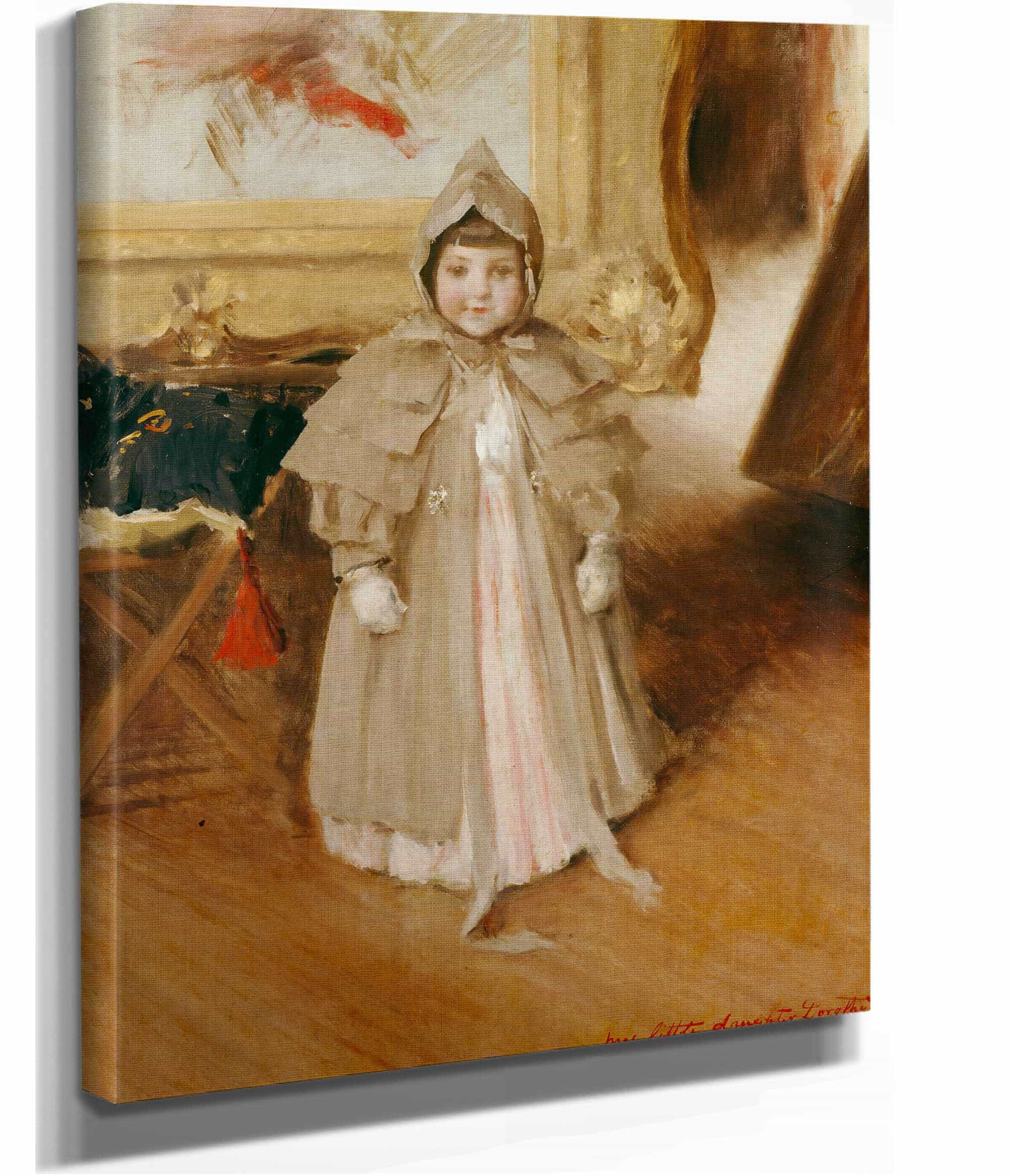My Little Daughter Dorothy by William Merritt Chase