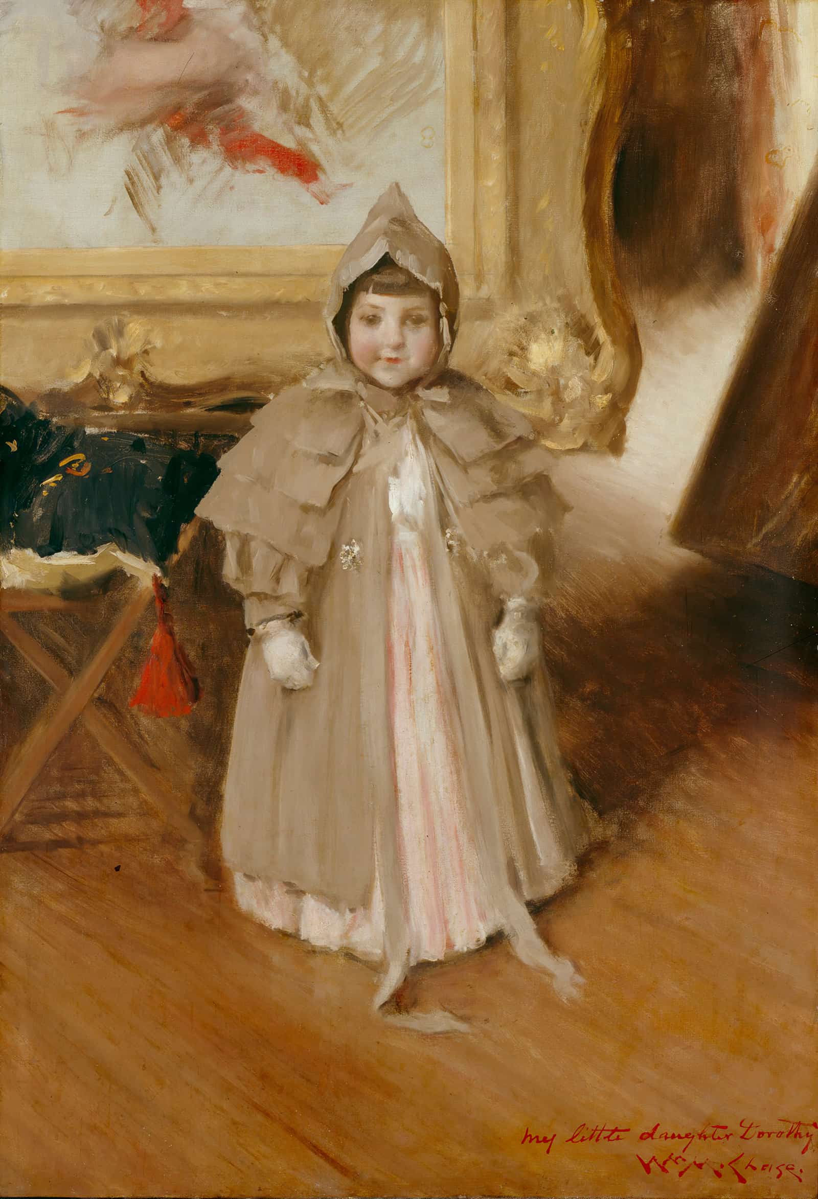 My Little Daughter Dorothy by William Merritt Chase