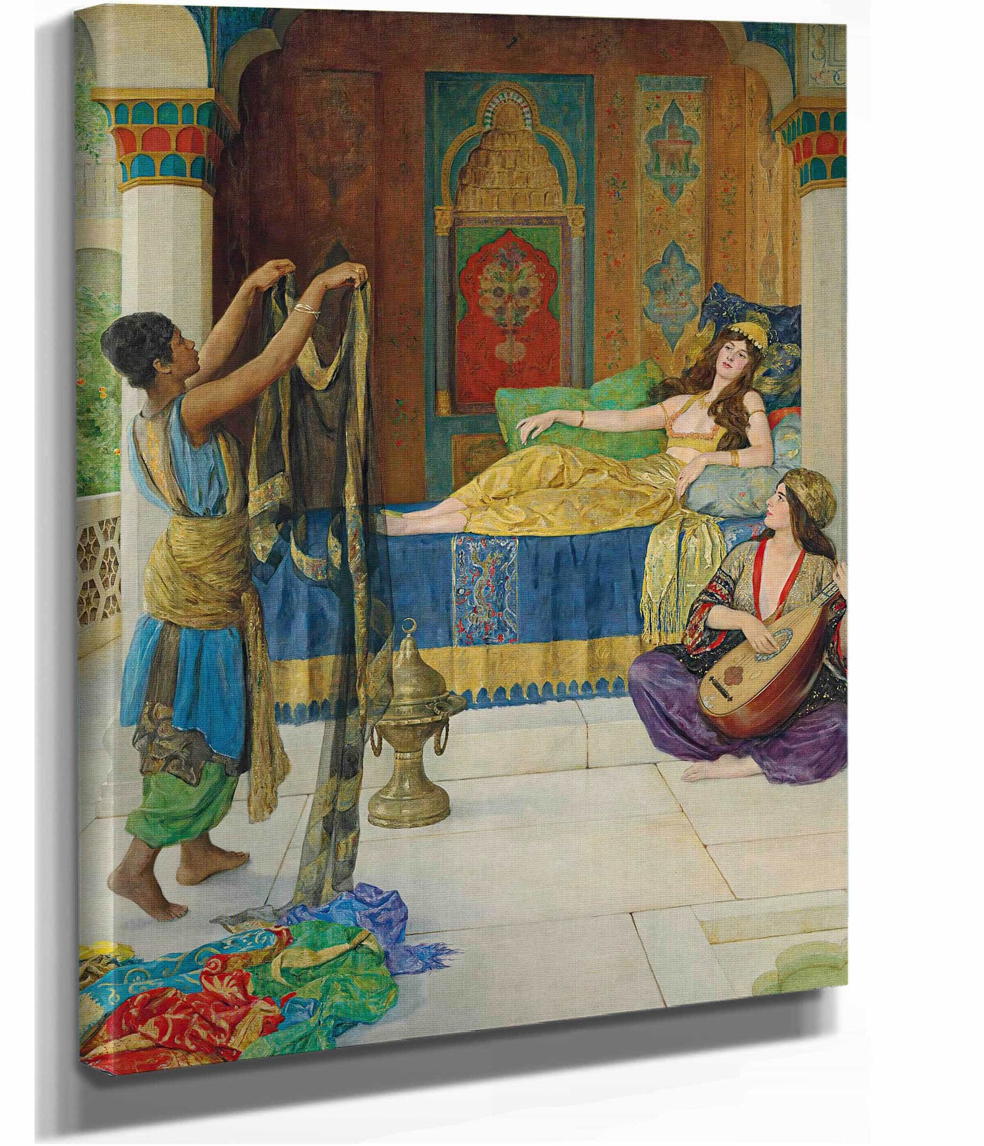 Myrrh Aloes And Cassia by John Collier