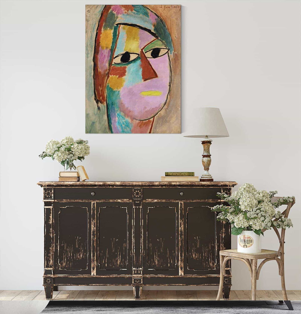 Mystical Head by Alexej Von Jawlensky