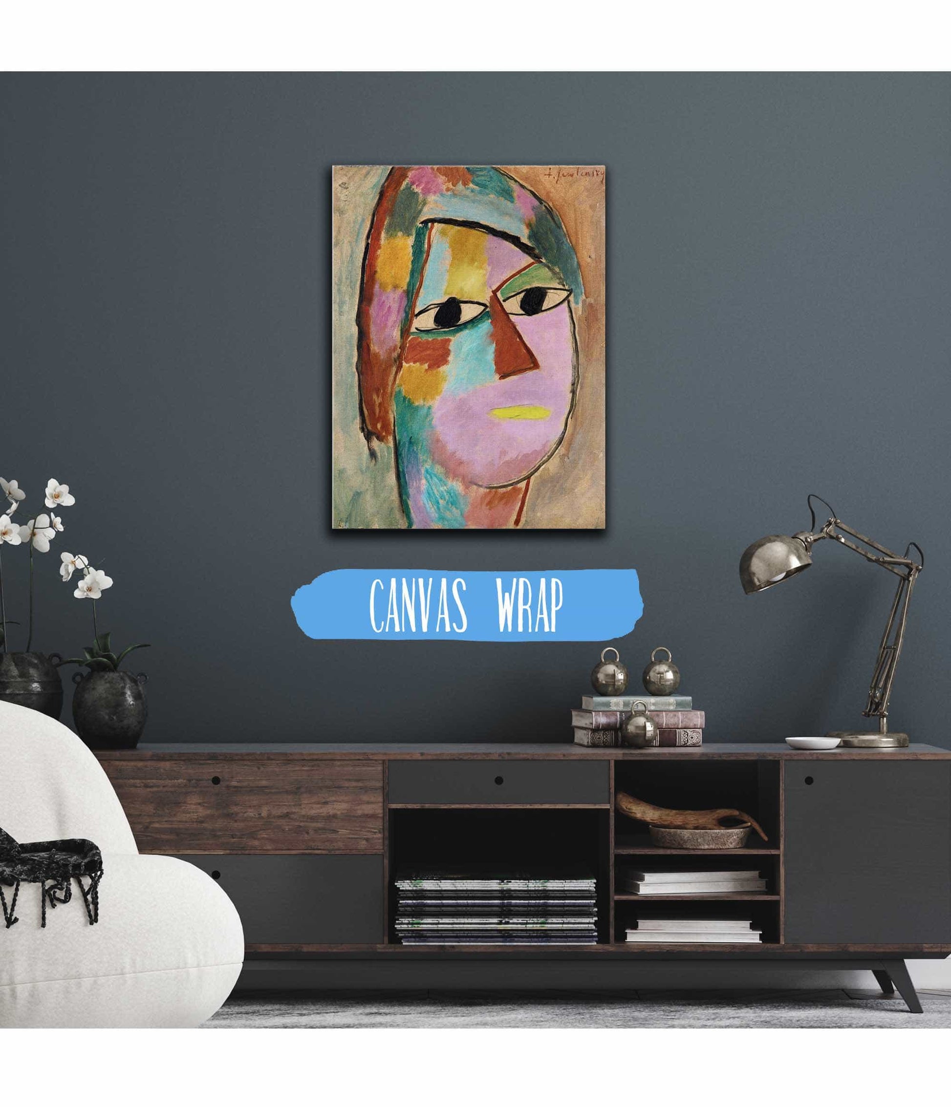 Mystical Head by Alexej Von Jawlensky
