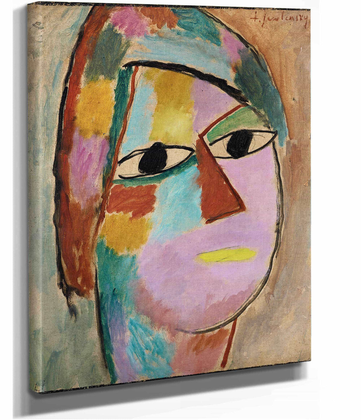 Mystical Head by Alexej Von Jawlensky