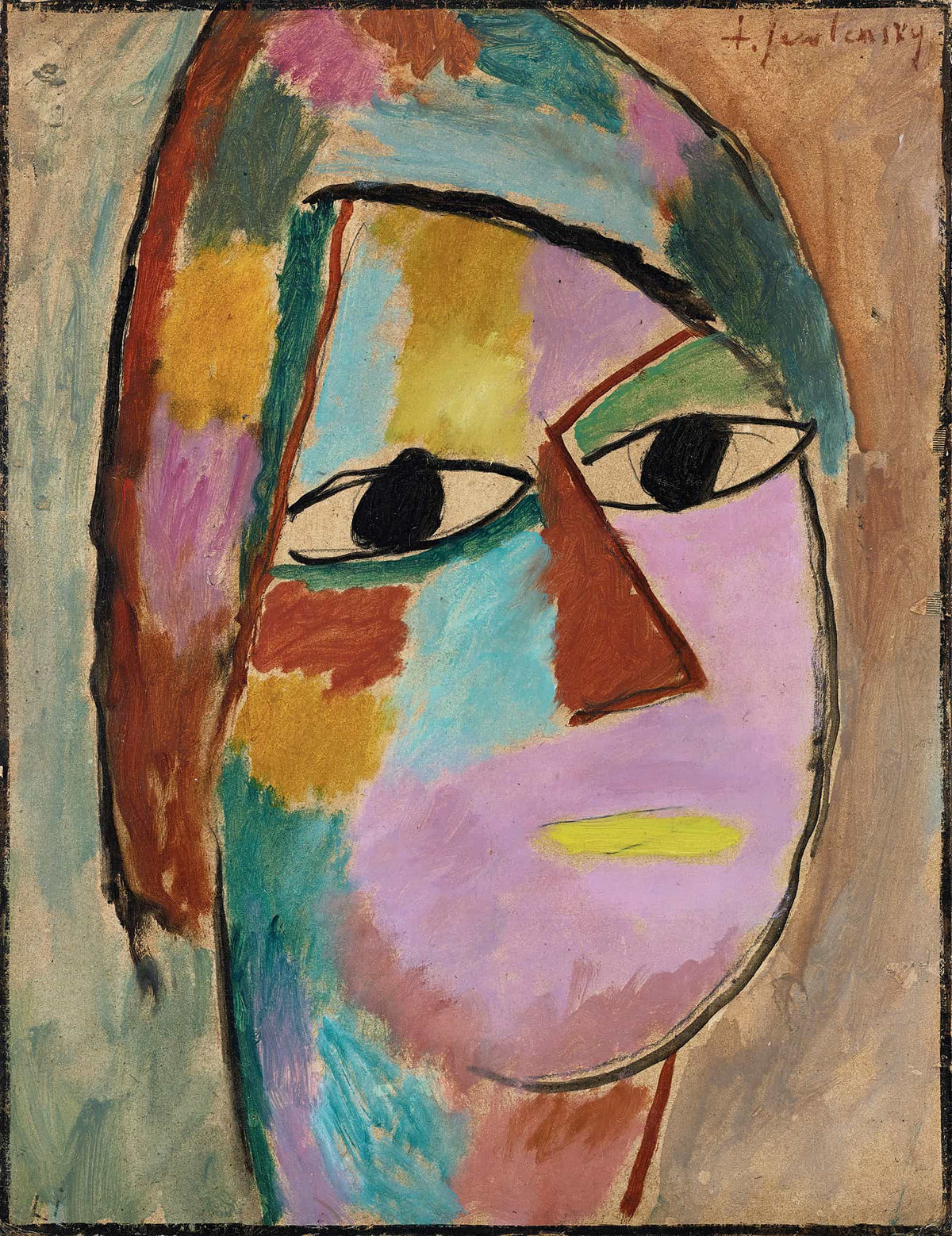 Mystical Head by Alexej Von Jawlensky