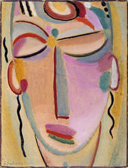 Mystical Head Meditation by Alexej Von Jawlensky