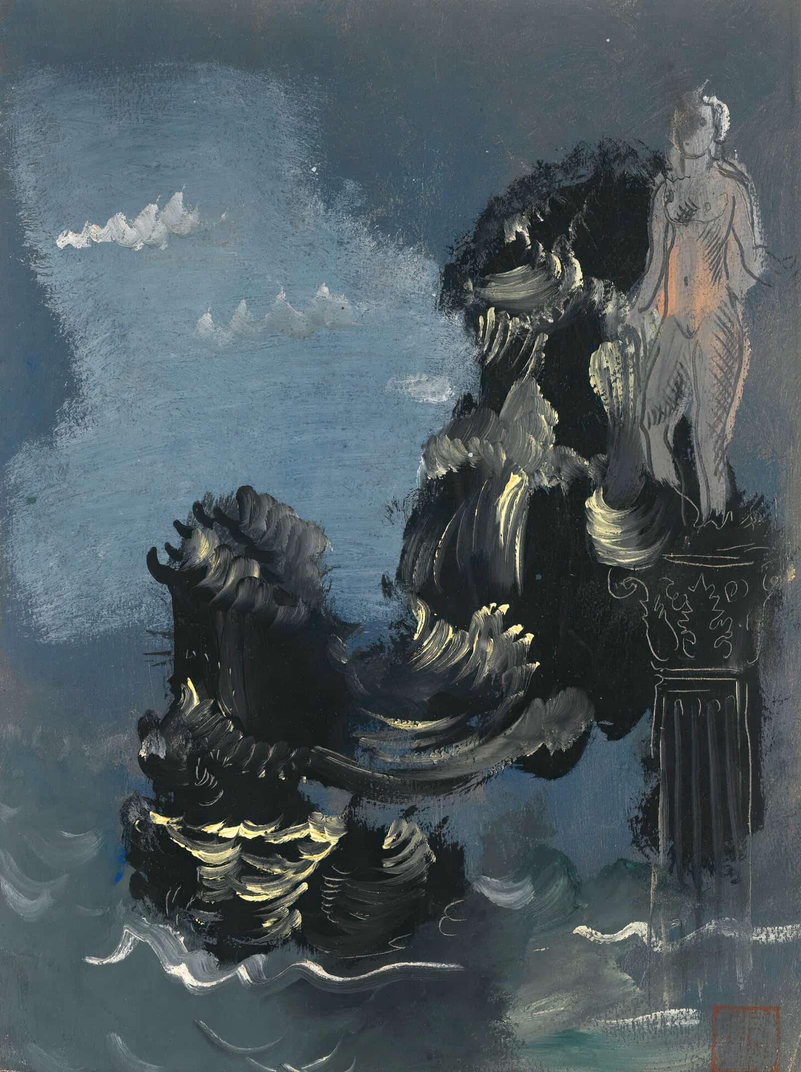 Mythological Scene by Alexander Evgenievich Yakovlev