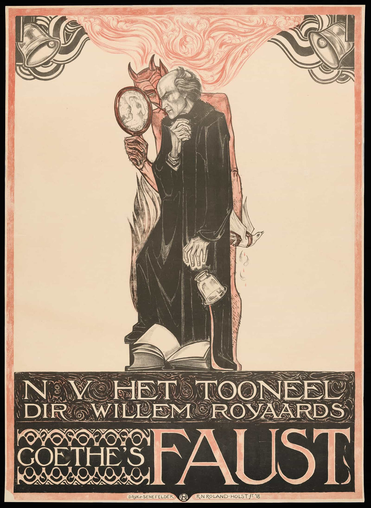 N V Het Tooneel Dir Willem Royaards Goethes Faust by Richard Nicolaus Roland Holst