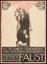 N V Het Tooneel Dir Willem Royaards Goethes Faust by Richard Nicolaus Roland Holst