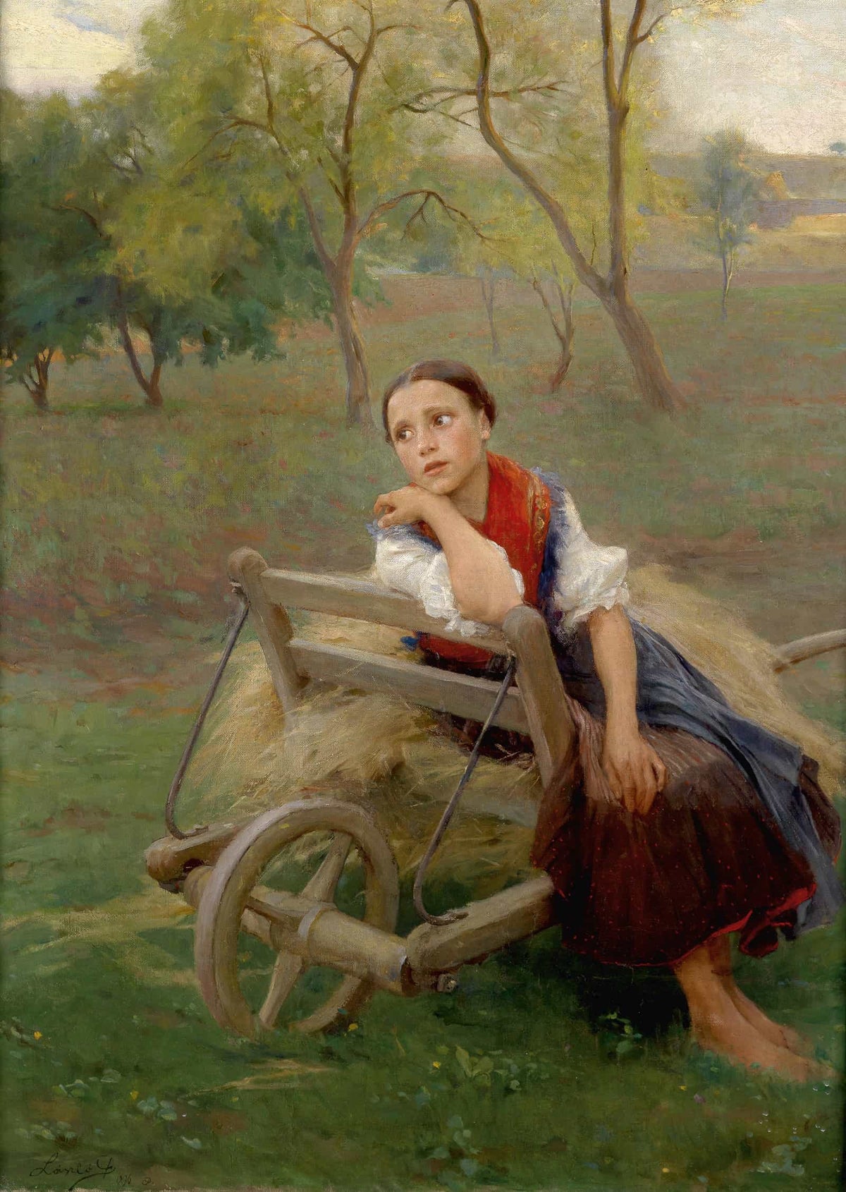 Nach Der Arbeit by Philip Alexius De Laszlo