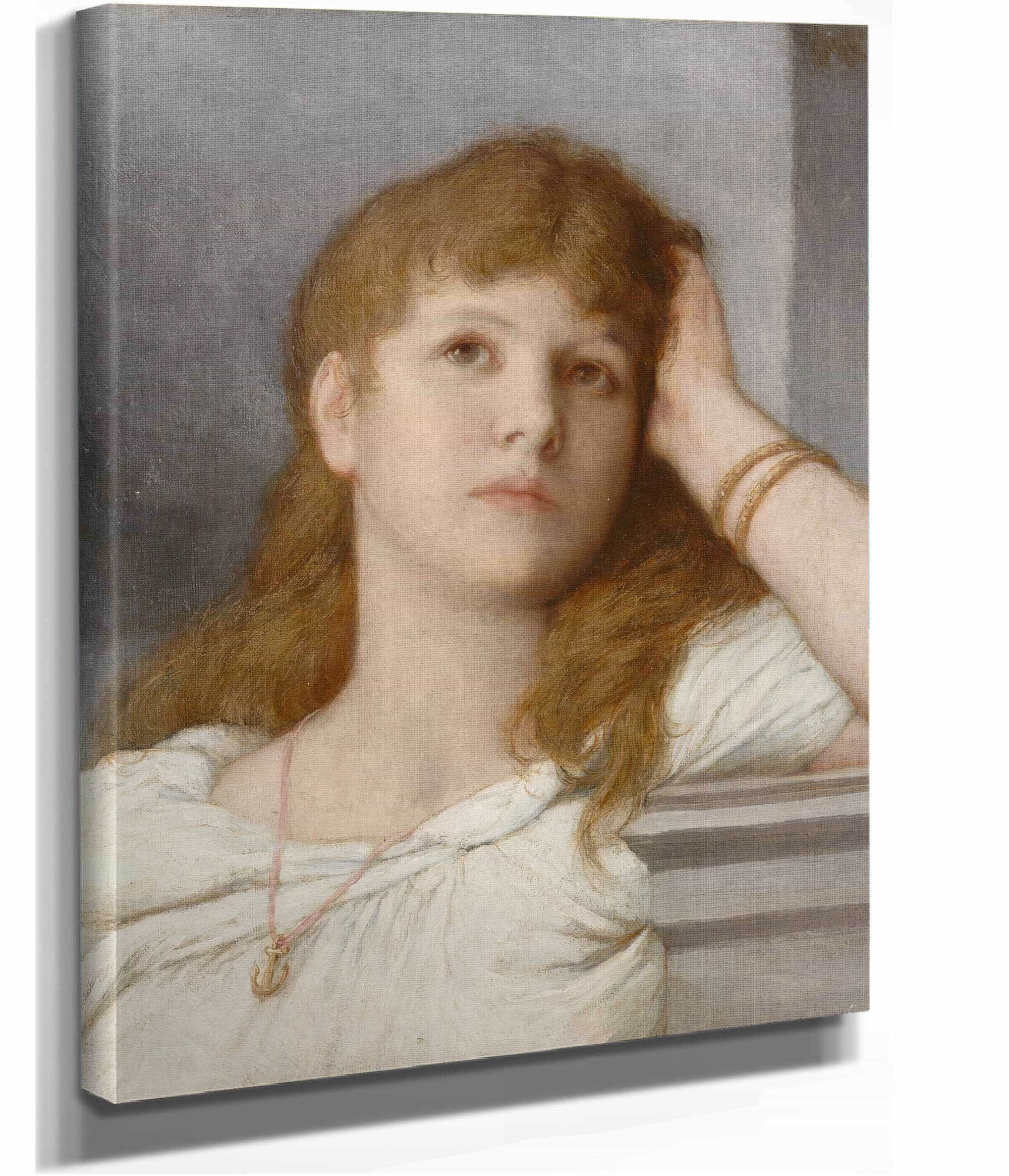 Nachdenkliche Frau by Gabriel Von Max