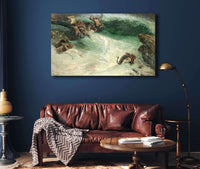 Naiades Et Centaures Dans Les Vagues by Georges Jules Victor Clairin