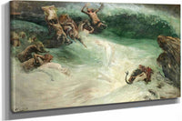 Naiades Et Centaures Dans Les Vagues by Georges Jules Victor Clairin