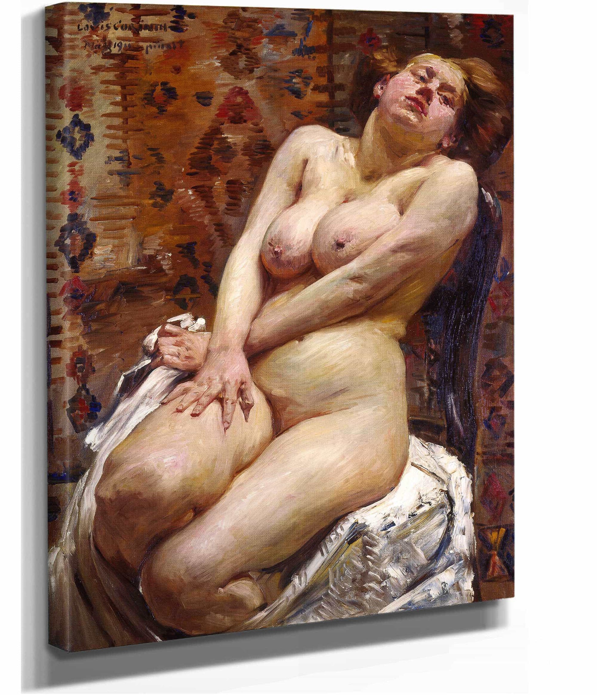 Nana Female Nude by Lovis Corinth
