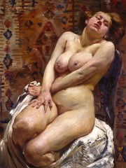 Nana Female Nude by Lovis Corinth