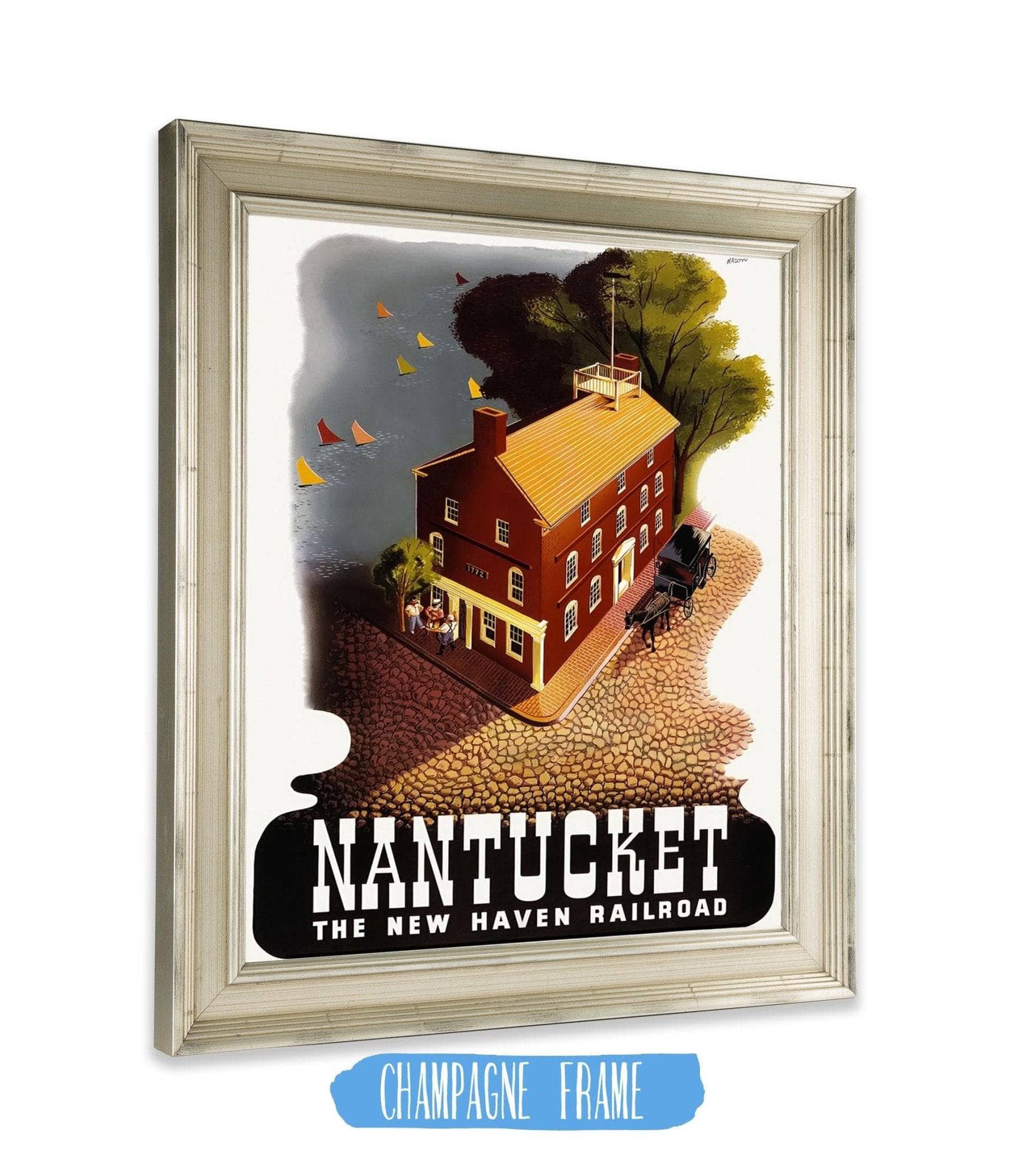 Nantucket. The New Haven Railroad