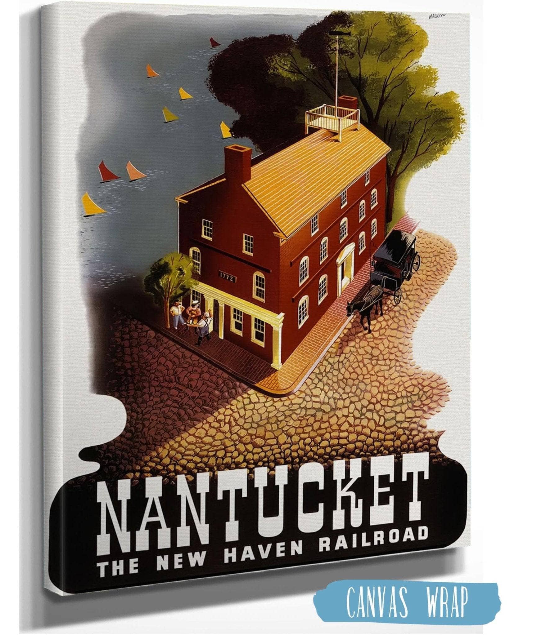 Nantucket. The New Haven Railroad