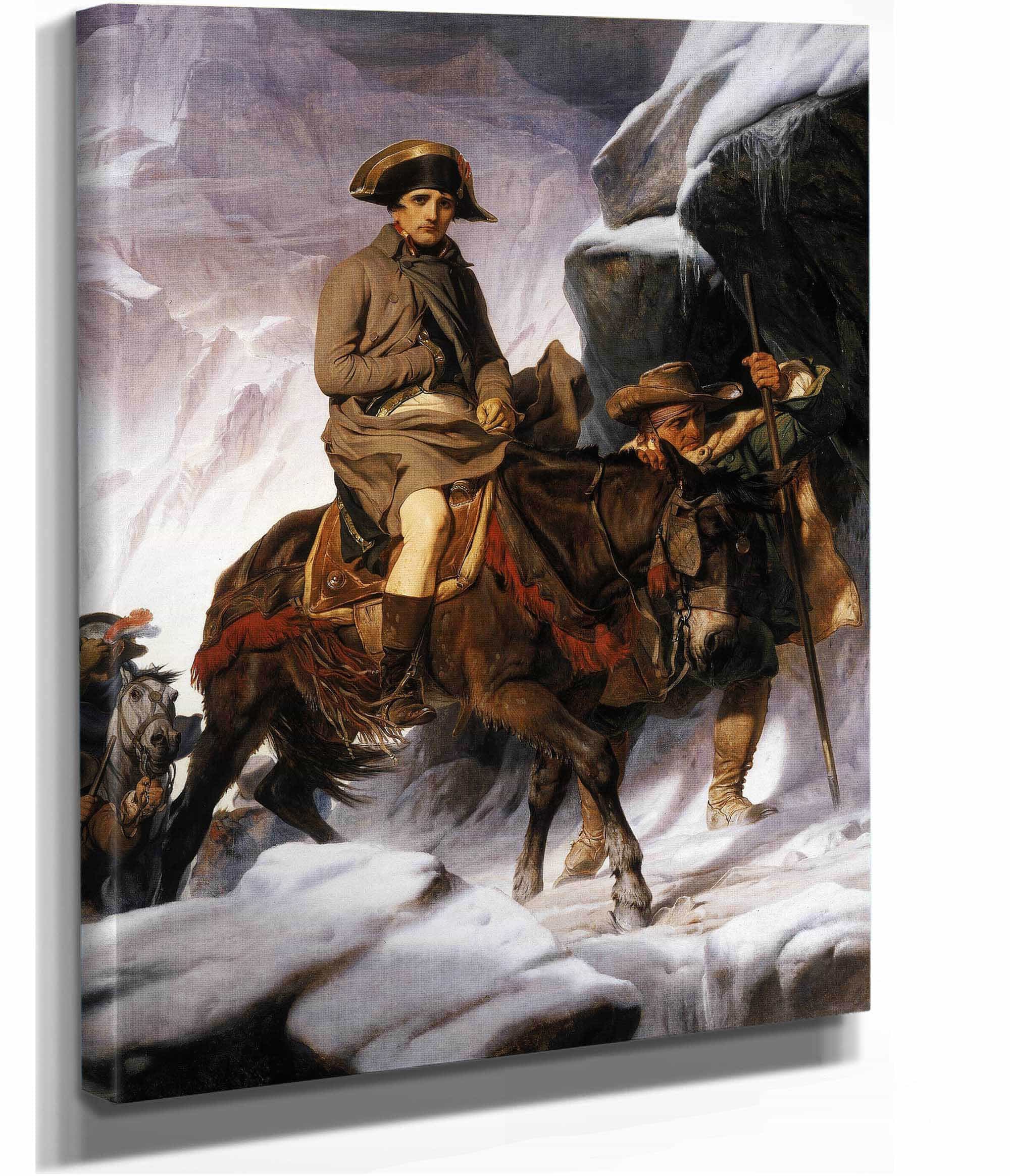 Napoleon Crossing The Alps by Paul Delaroche
