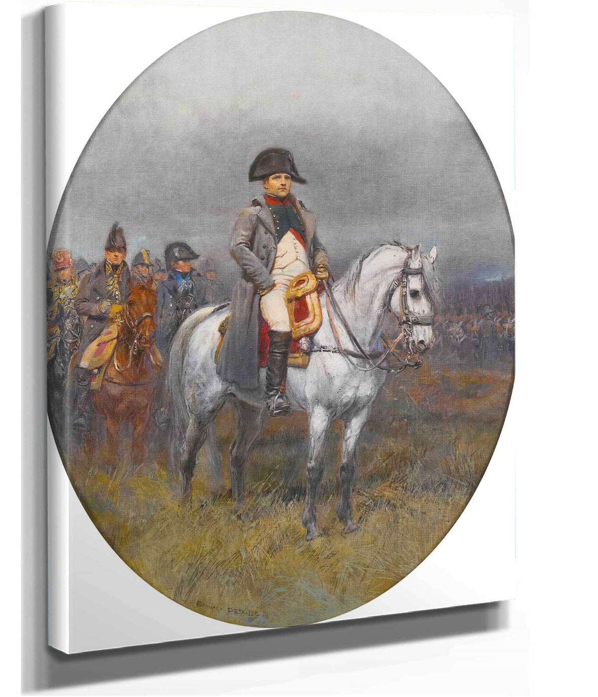 Napoleon On Horseback by Jean Baptiste Edouard Detaille