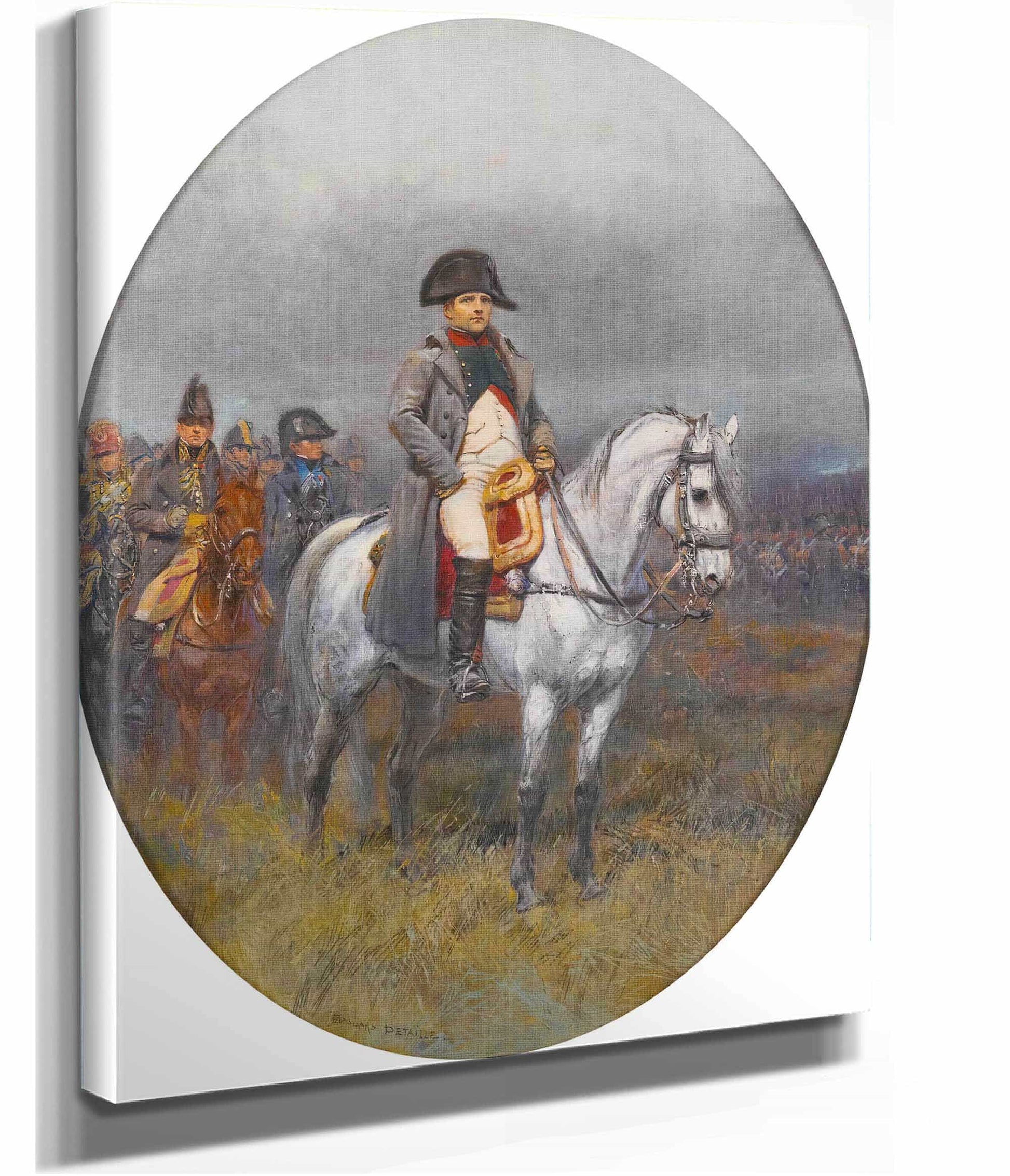 Napoleon On Horseback by Jean Baptiste Edouard Detaille