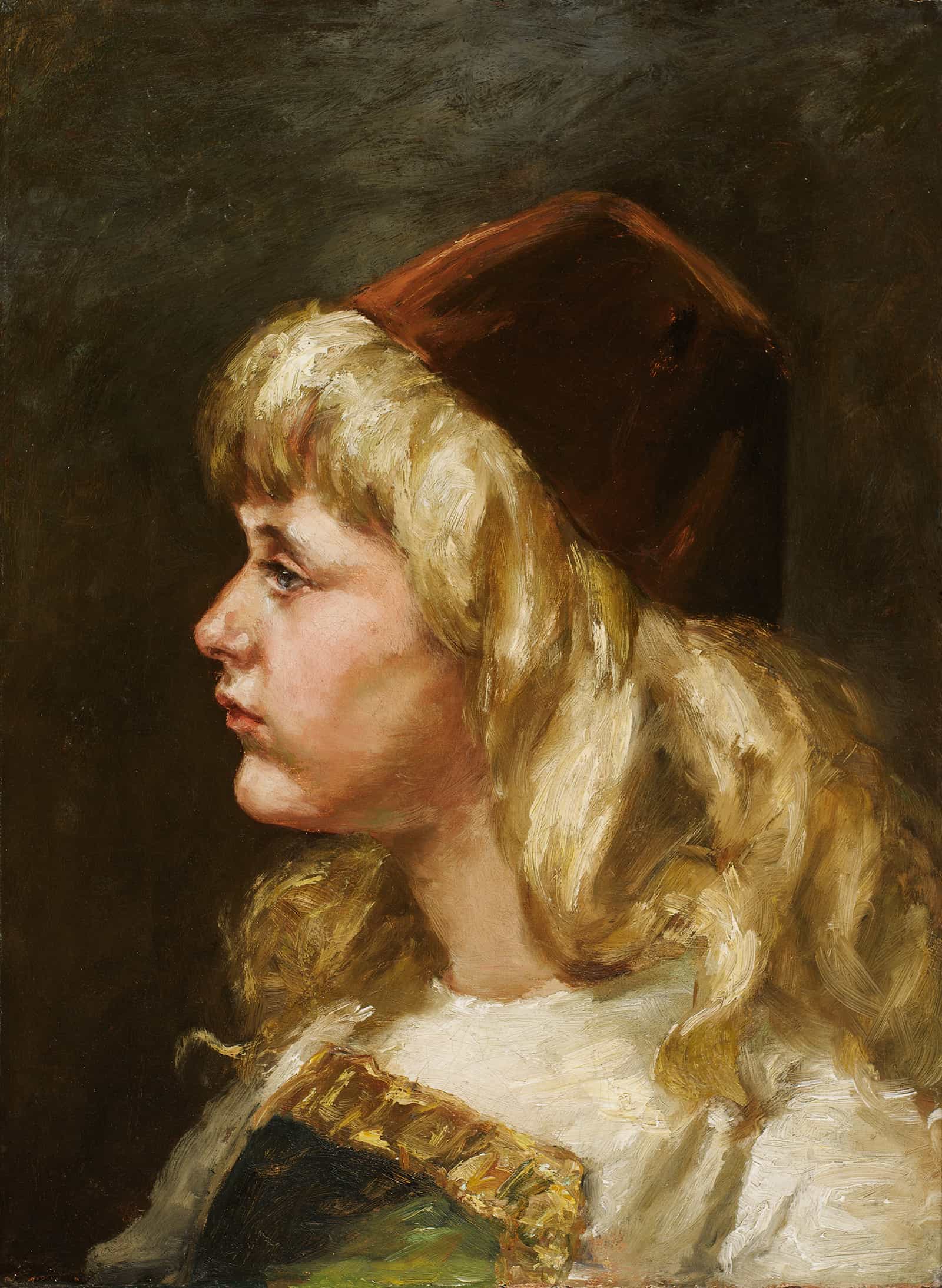 Natalie At Seven by Alice Pike Barney