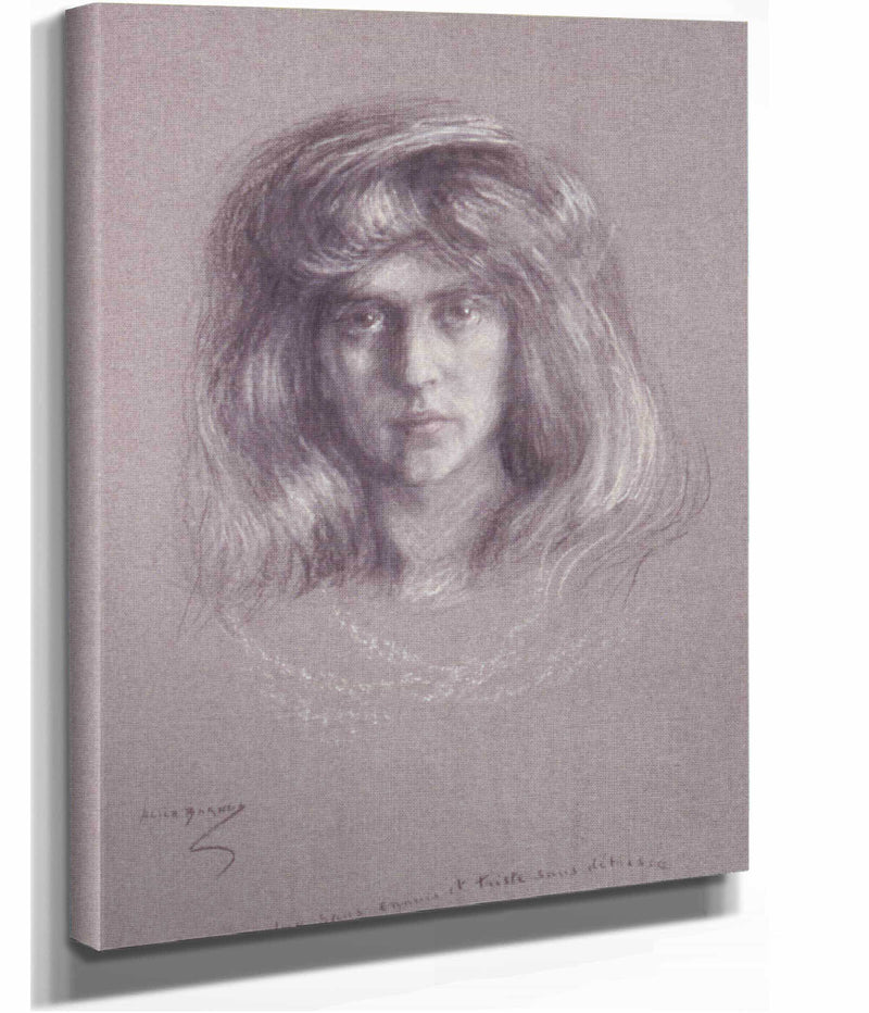 Natalie With Flowing Hair by Alice Pike Barney