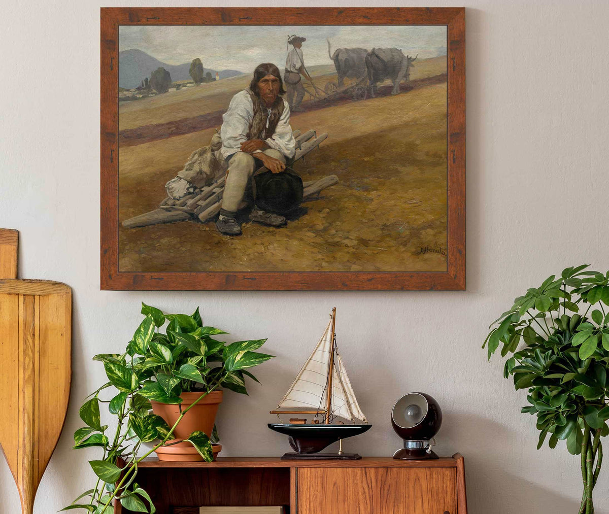 Native Land Ii by Jozef Hanula