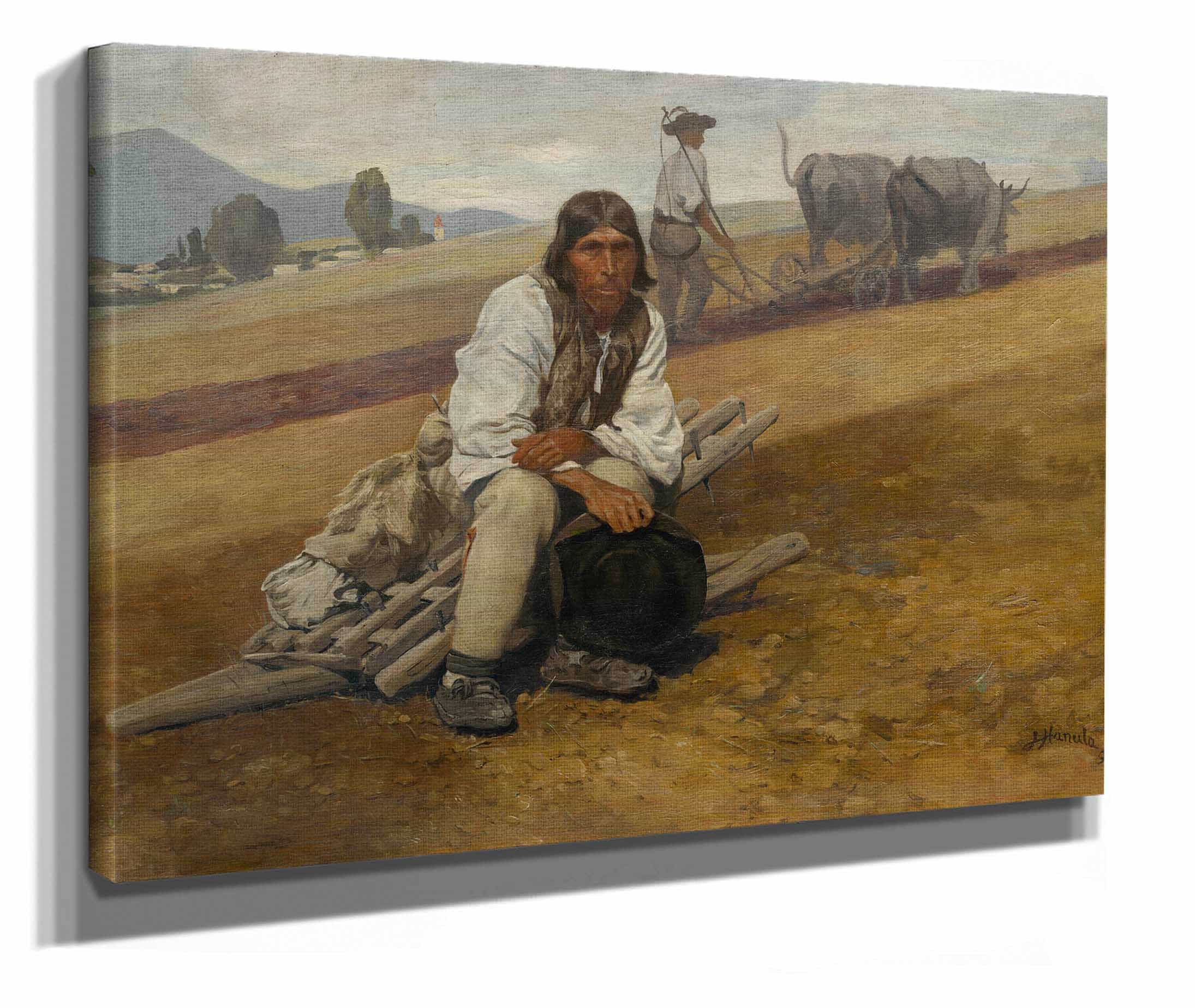 Native Land Ii by Jozef Hanula