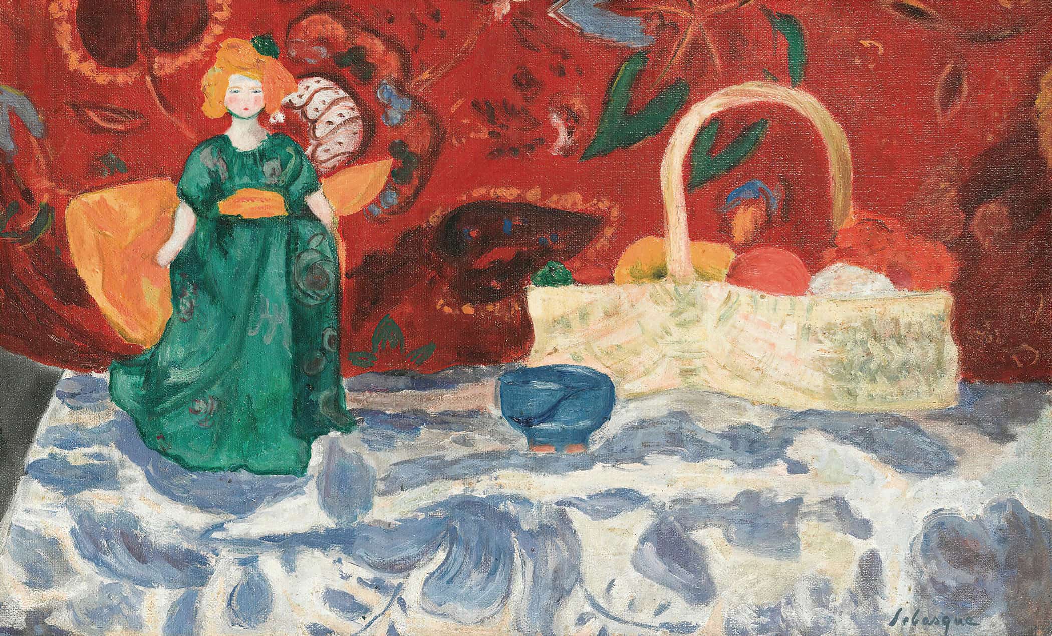 Nature Morte A La Poupee by Henri Lebasque