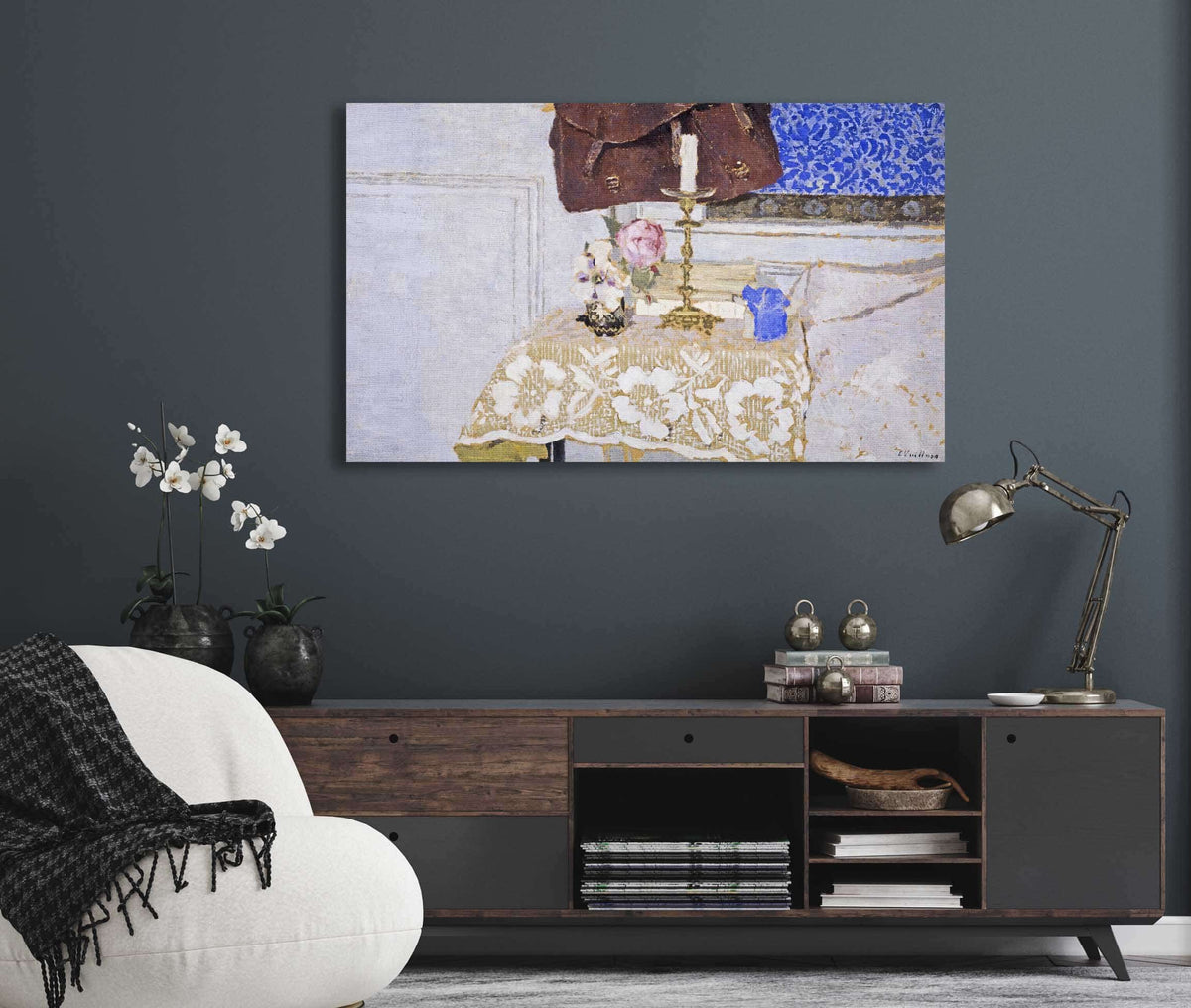 Nature Morte Au Bougeoir The Candlestick by Edouard Vuillard