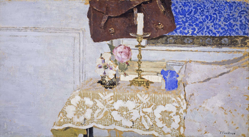 Nature Morte Au Bougeoir The Candlestick by Edouard Vuillard