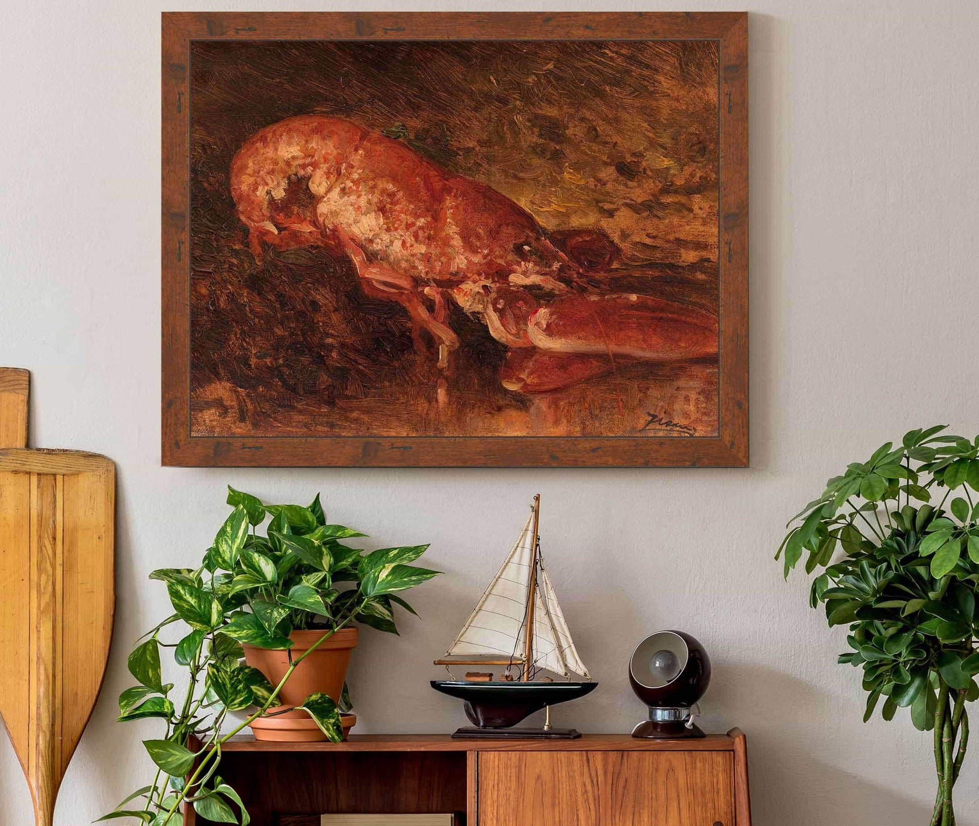 Nature Morte Au Homard by Felix Ziem