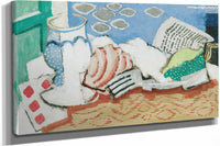 Nature Morte Au Journal by Louis Marcoussis