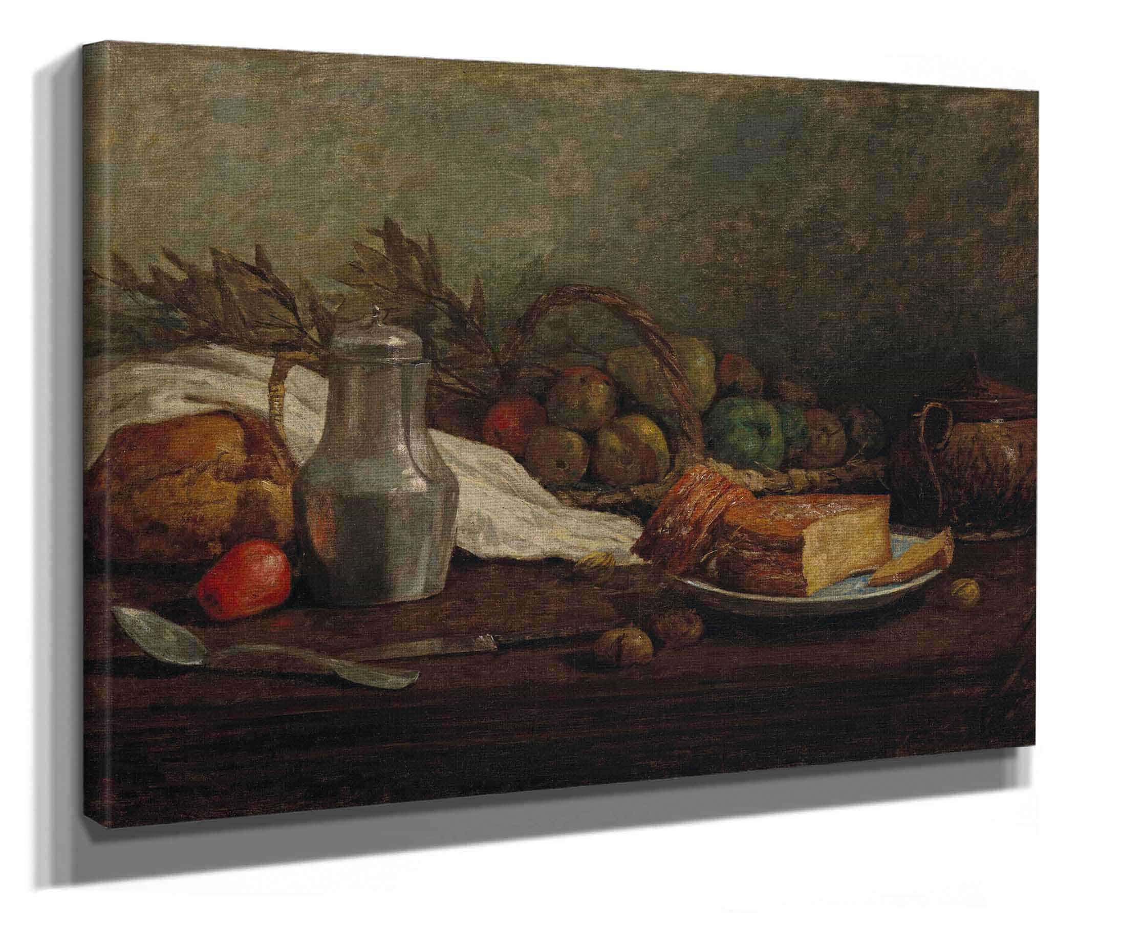 Nature Morte Au Pichet Detain by Eugene Boudin