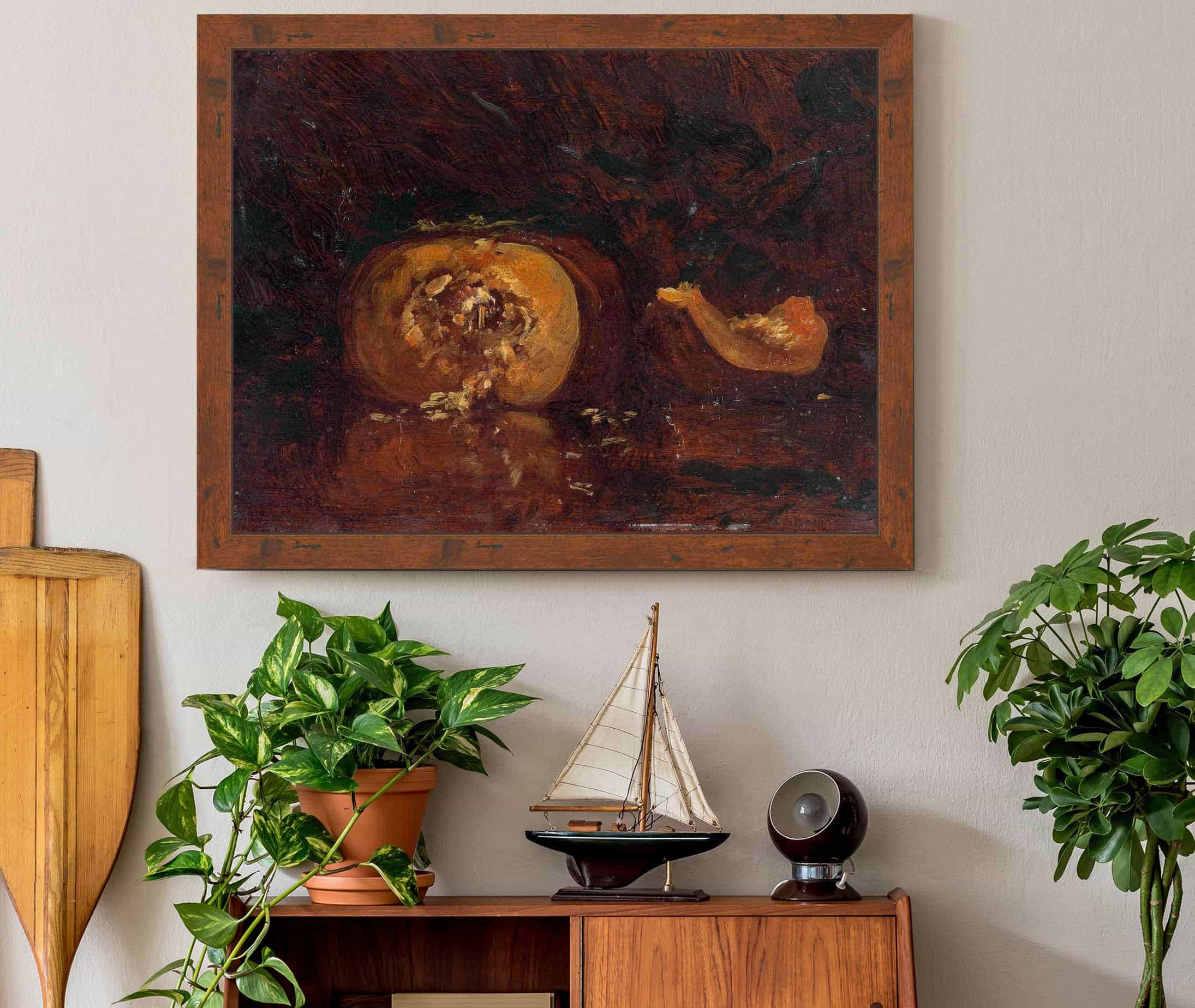 Nature Morte Au Potiron by Felix Ziem