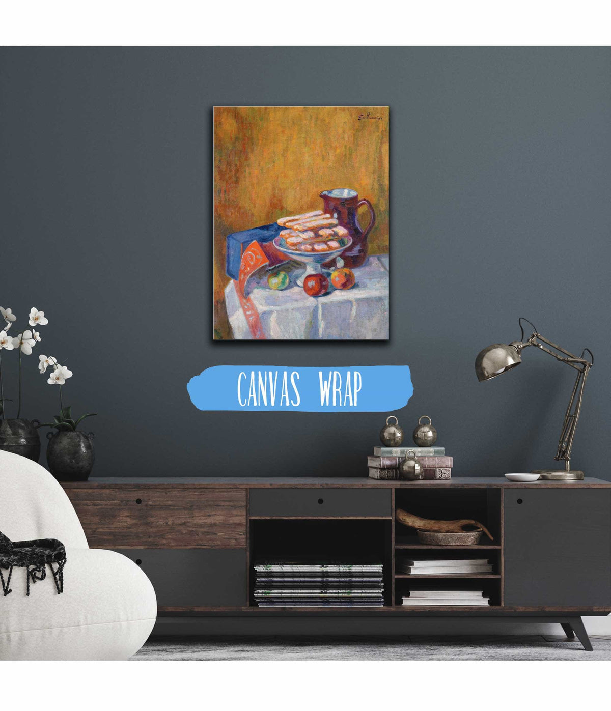 Nature Morte Aux Biscuits by Armand Guillaumin