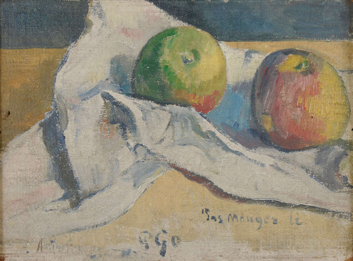 Nature Morte Aux Pommes by Paul Gauguin