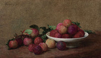 Nature Morte Aux Prunes by Henri Fantin Latour