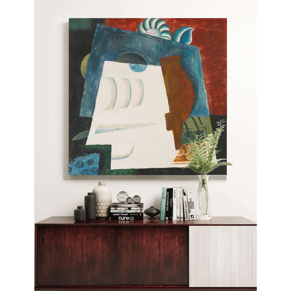 Nature Morte Avec Enveloppe by Louis Marcoussis