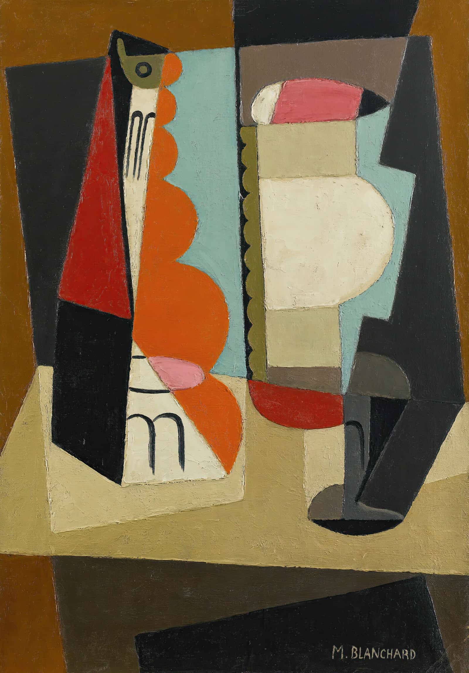 Nature Morte Cubiste by Maria Blanchard