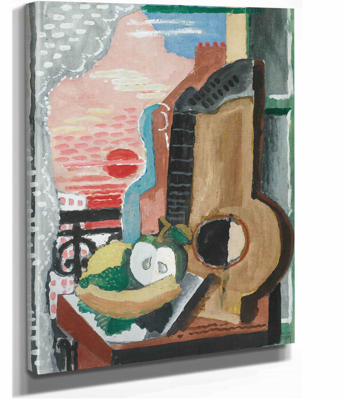 Nature Morte Devant La Fenetre by Louis Marcoussis